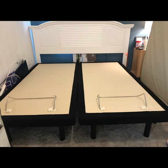 Bedding Adjustable King Size Bed Frame Poshmark